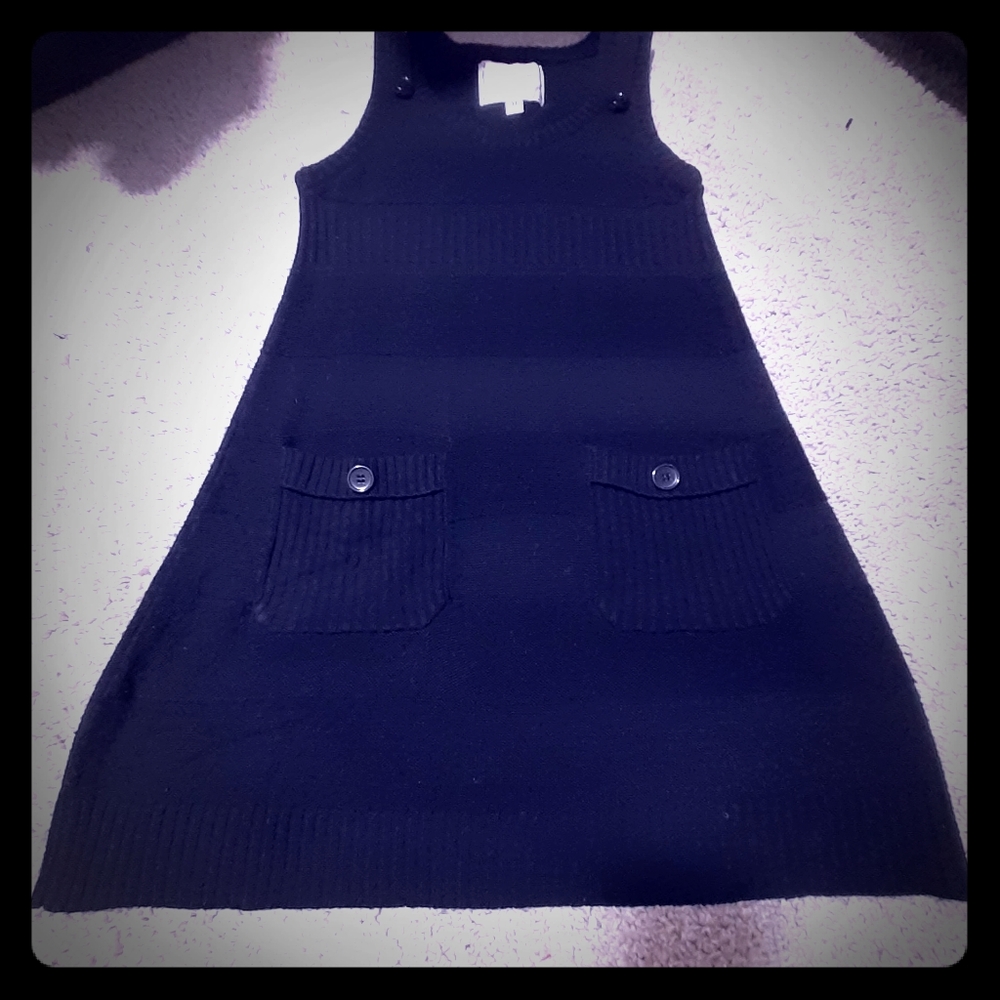 Vintage black sweater dress